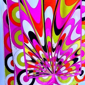 Vibrant Pucci silk scarf